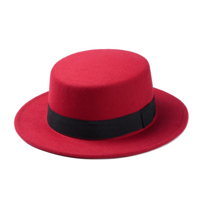 Flat Top Hat For Men