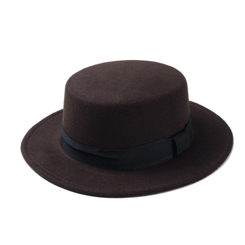 Flat Top Hat For Men